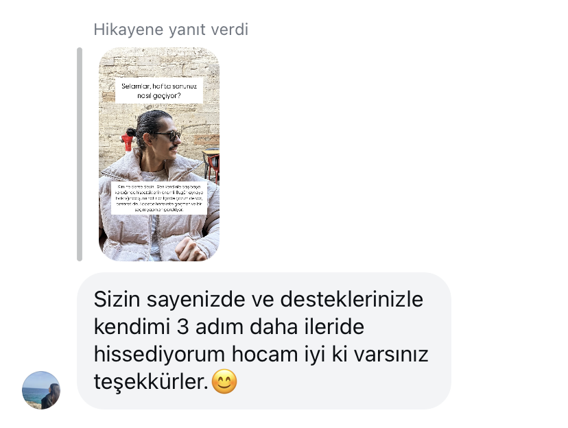 Danışan geri bildirimi
