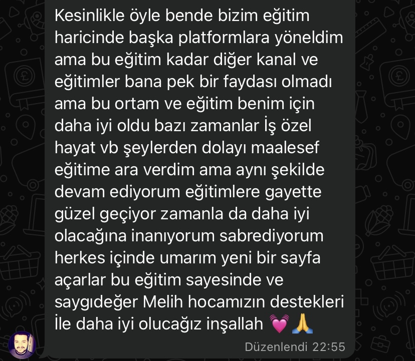 Danışan geri bildirimi